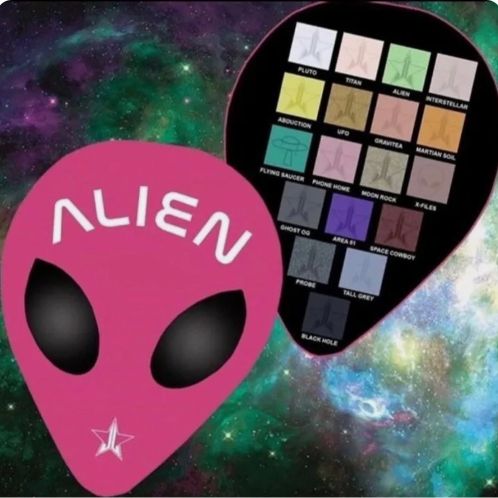 Collectors Item - Jeffree Star Cosmetics Alien palette -